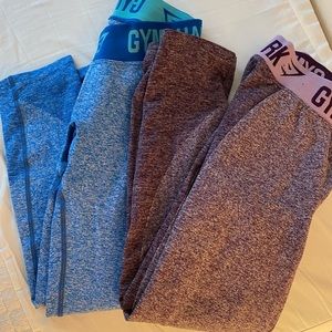 Gymshark lightly worn flex leggings